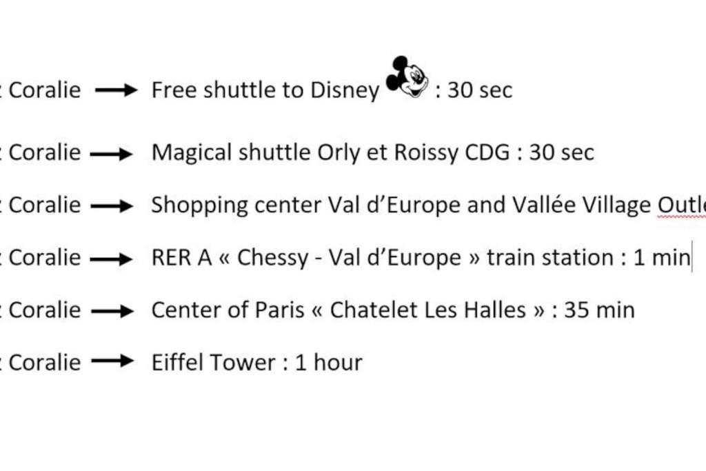 Disneyland Paris, Appartement 70M², Parking Prive Serris Kültér fotó